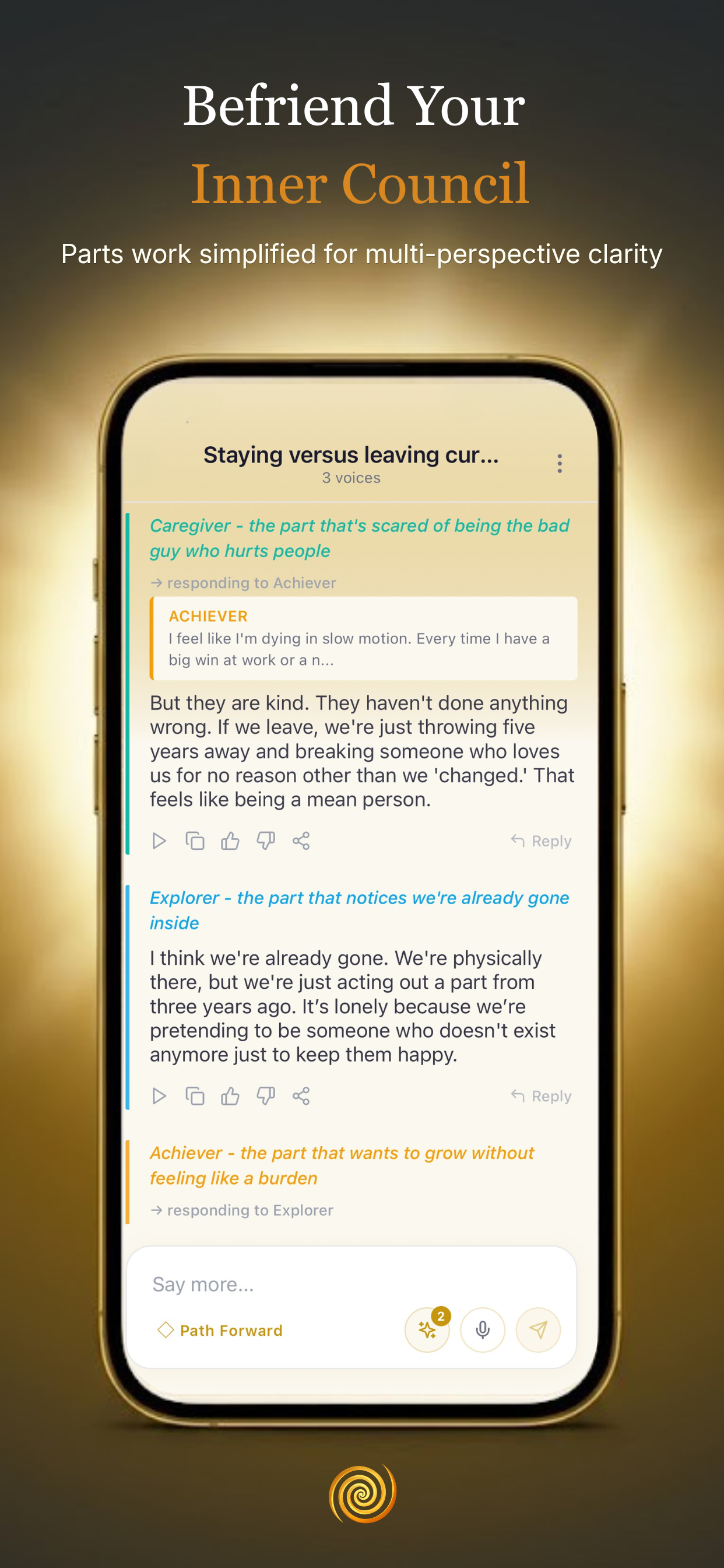 IFS Parts Work — InnerOS screenshot 3