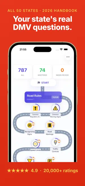 DMV Permit Test Prep - 2026 screenshot 1