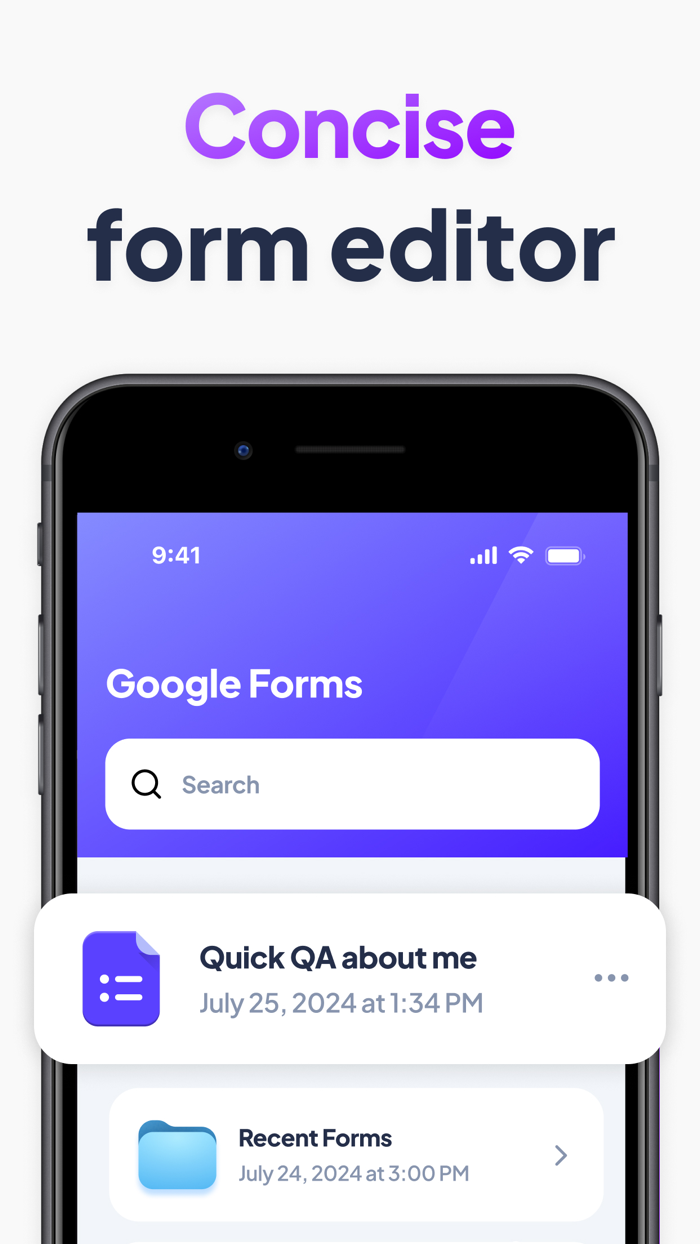Forms for Google - Formularios