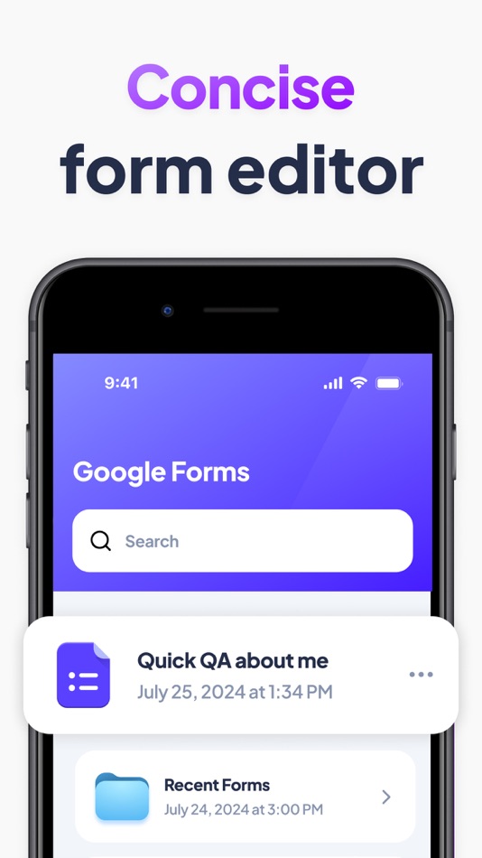 #4. Forms for Google - Form App (iOS) Przez: Andreev Vitalie