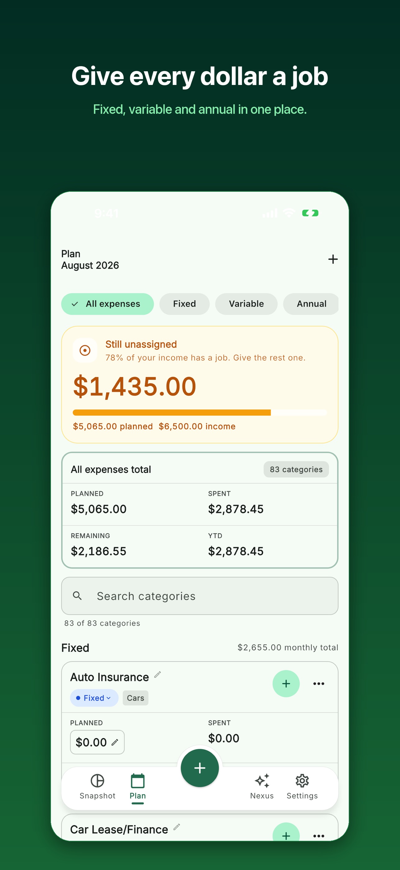 Screenshot 1 of Your Money Plan