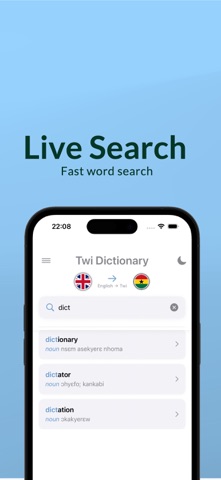 Twi Dictionary screenshot