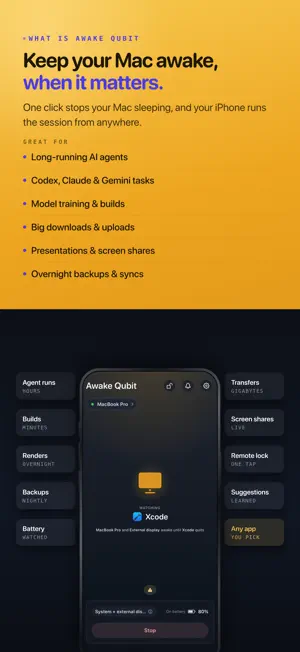 Awake Qubit: Agent Monitor screenshot 2