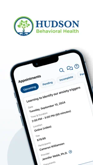 Hudson Health Portal screenshot 1