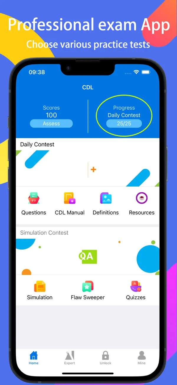 Screenshot #1 pour CDL Exam Expert