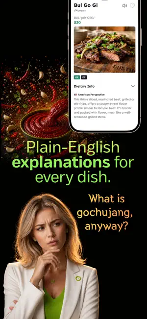 Gustia: Allergen Menu Scanner screenshot 4