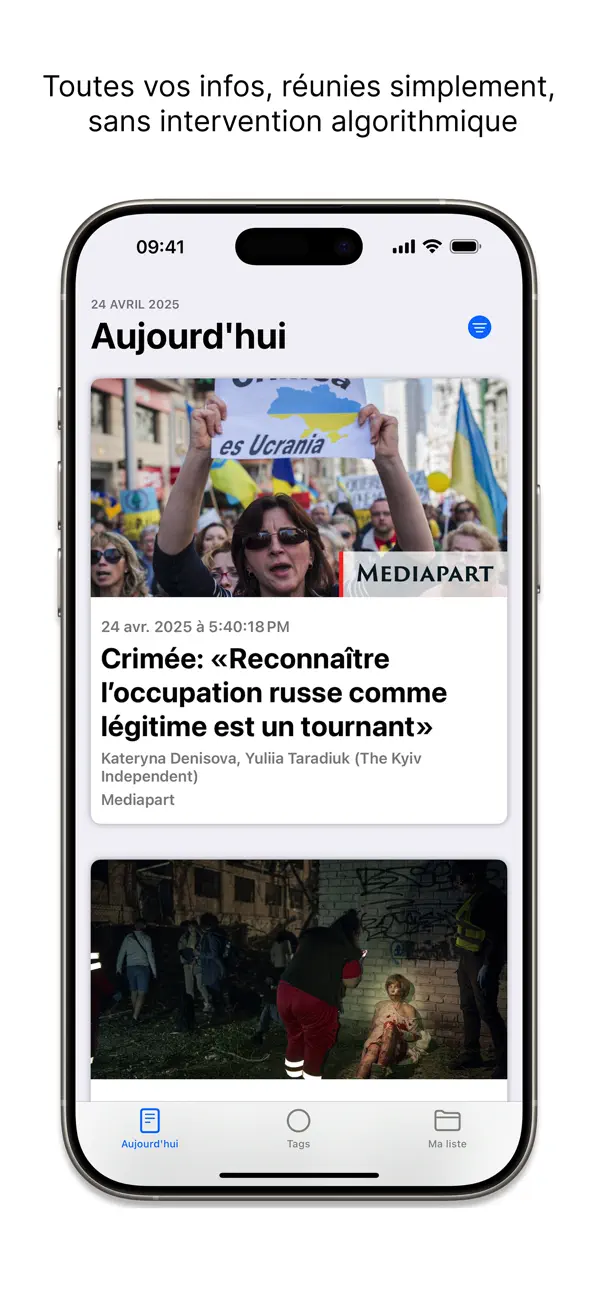 Screenshot #1 pour BionicFeed