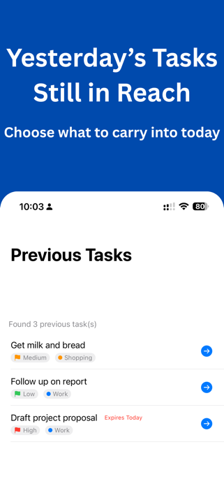 ToDoToday: Focus Screenshot 2 of 4