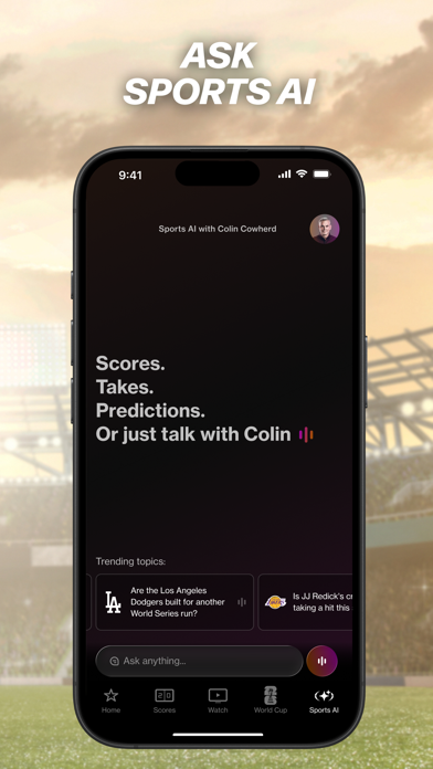 FOX Sports: Watch Live Games iPhone screenshot