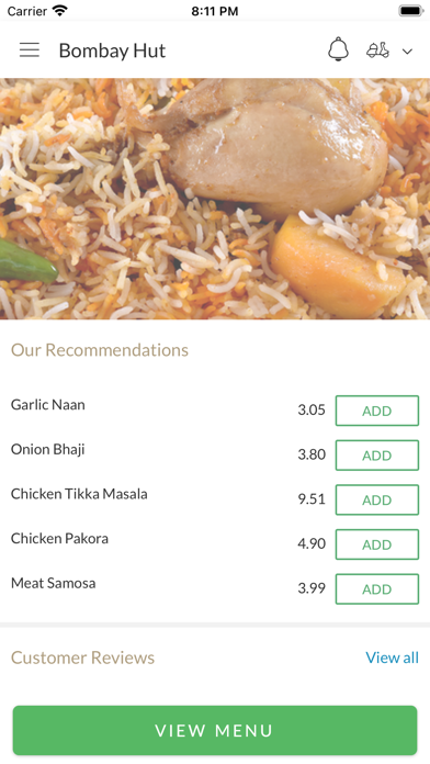 Bombay Hut Liverpool Screenshot