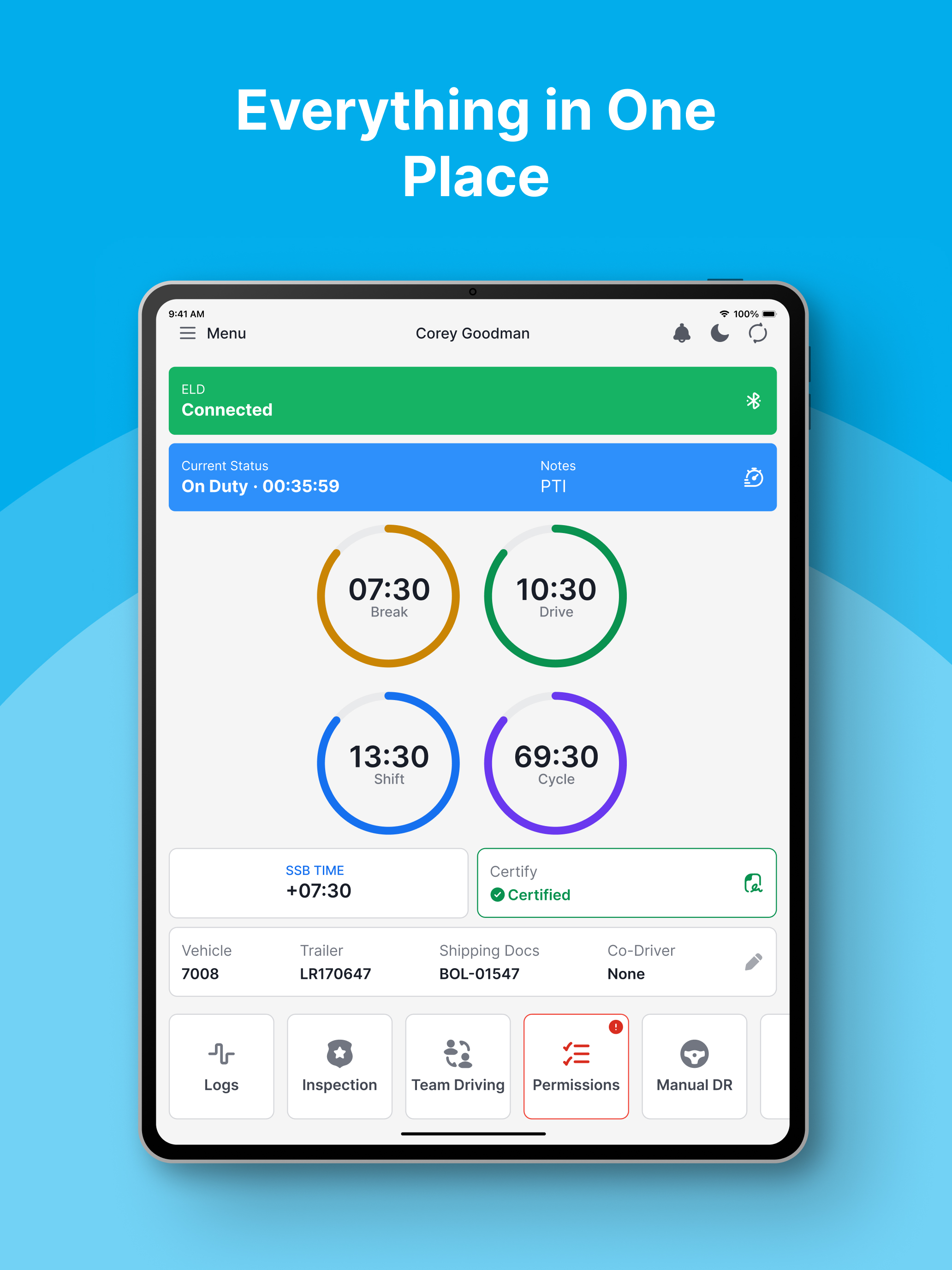 Daily ELD Plus