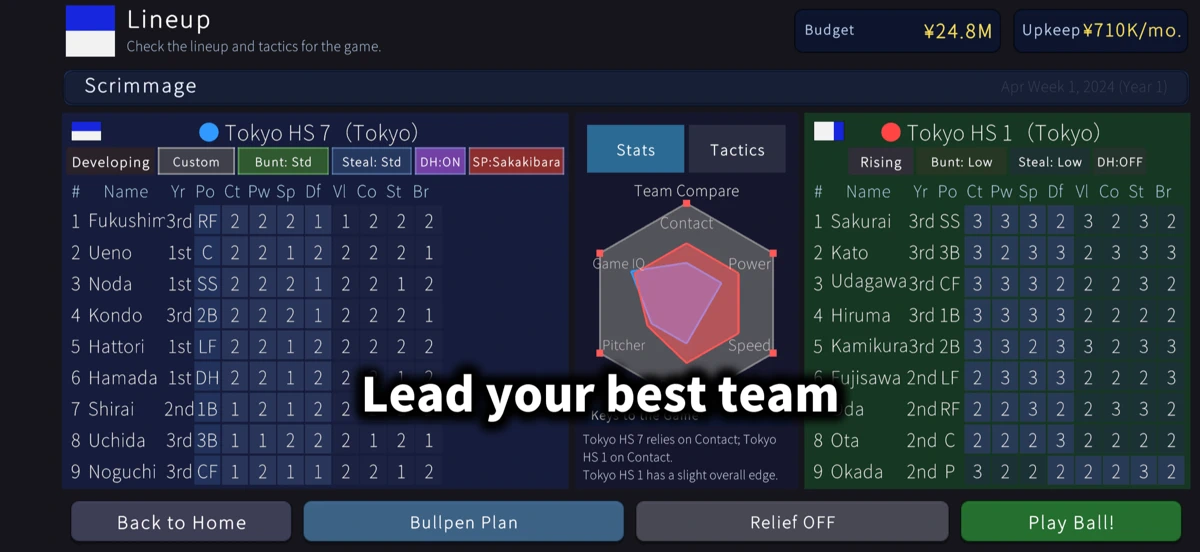 Pixel Baseball Club screenshot 3