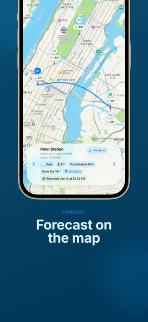 Along Weather iPhone screenshot 6