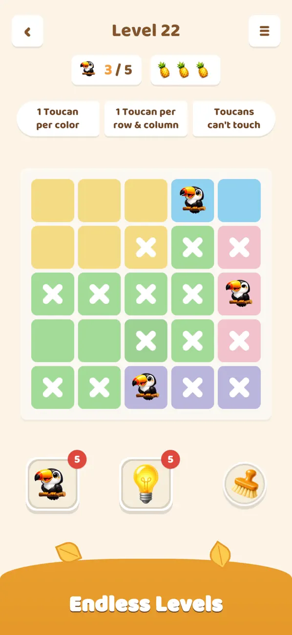 Toucandoku: Logic Puzzle 游戏截图