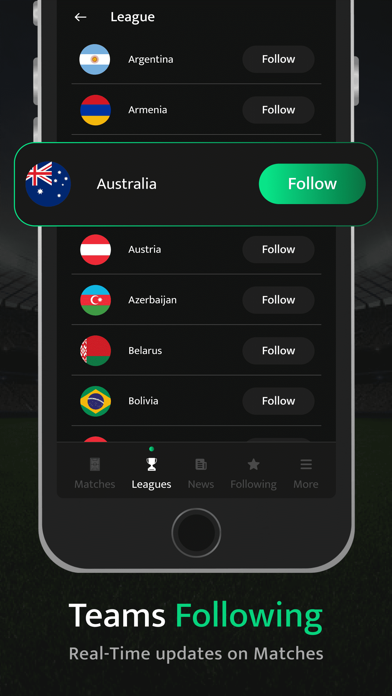 Live Football TV Match & Score Screenshot