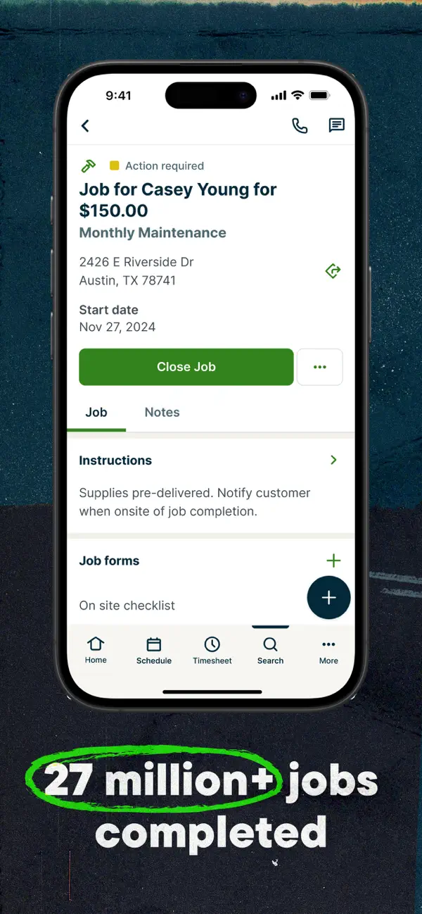 Screenshot #2 pour Jobber Field Service Software