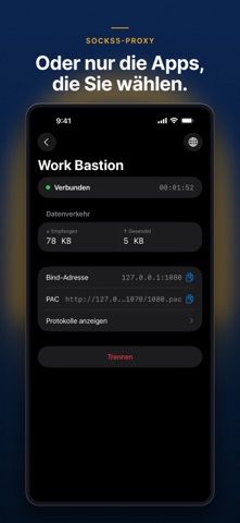 SSH Tunnel: VPN & SOCKS5-Proxy screenshot 3
