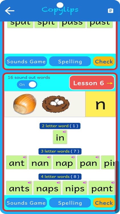 Copylips Phonics and Decoding screenshot-6