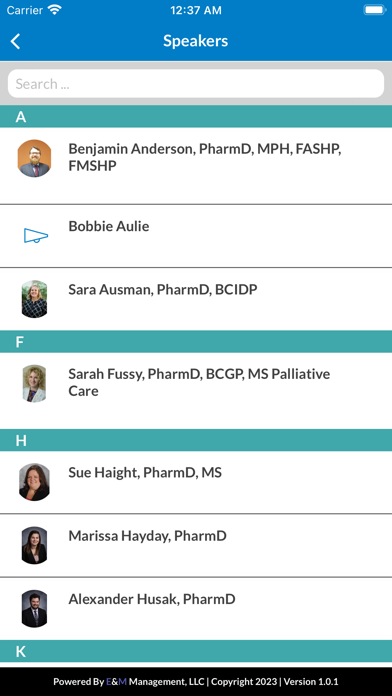 MSHP Midyear Clinical Meeting Screenshot