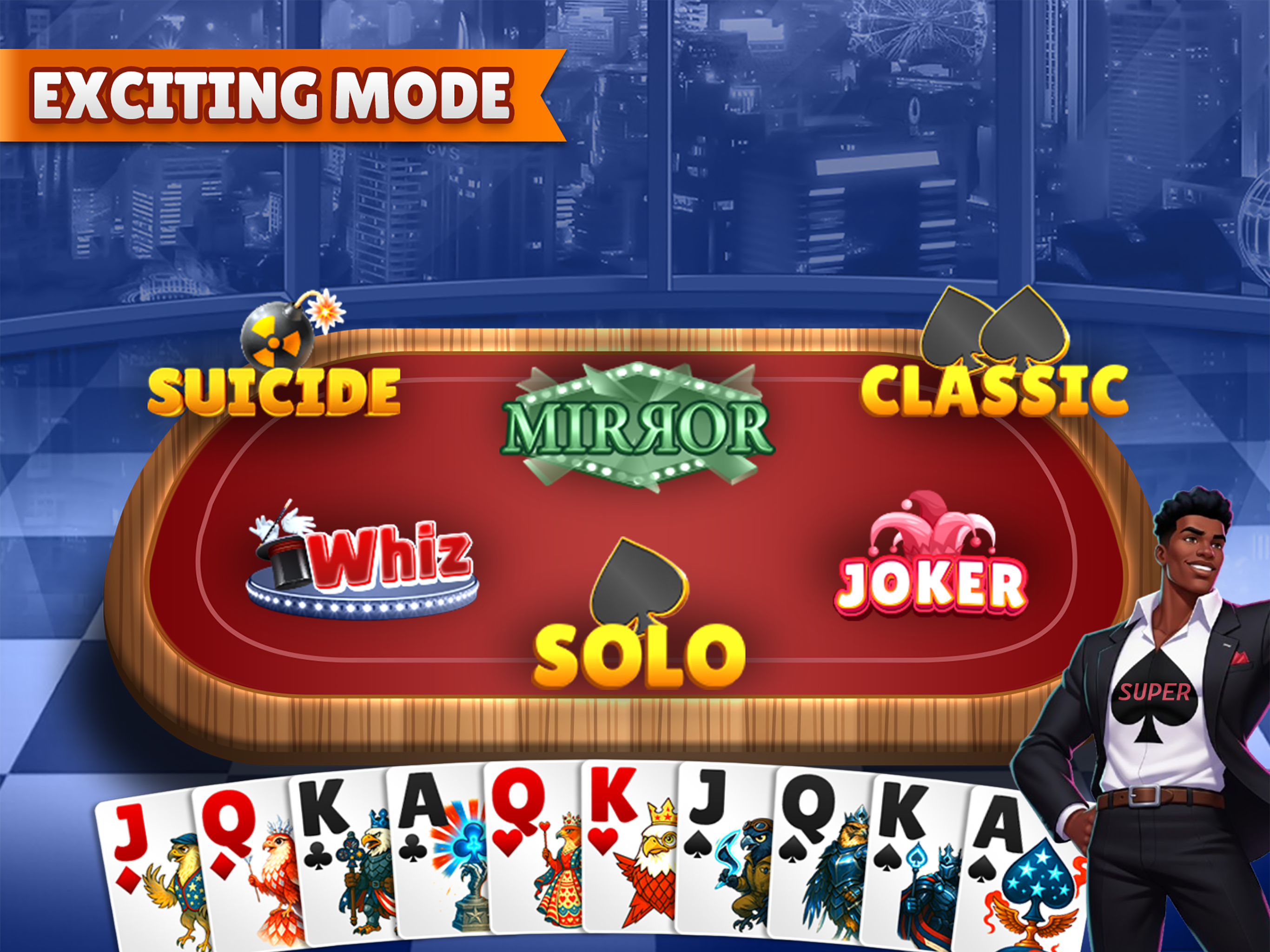 Spades Super- Online Card Game screenshot 12