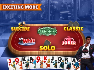 Spades Super- Online Card Game iPad screenshot