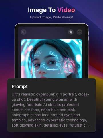 Avima: AI Video Maker iPad screenshot