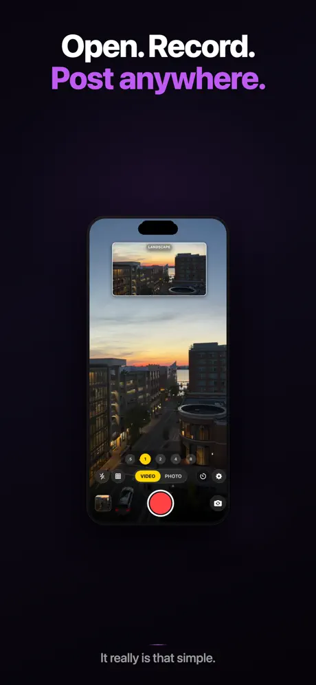 DualTake Cam 视频横竖双录应用截图