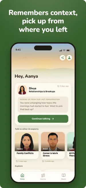 Kaho - Personal AI Therapist screenshot 4