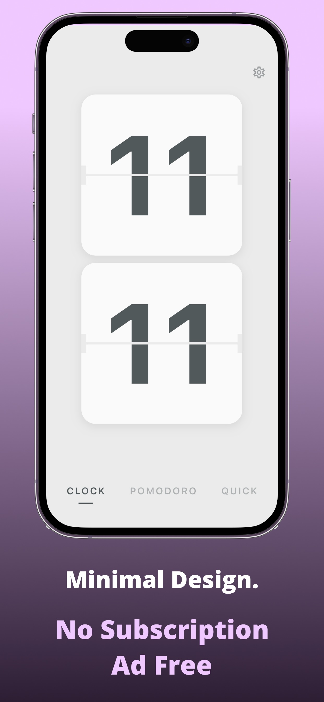Screenshot 1 of My Clock: Pomodoro Focus Timer