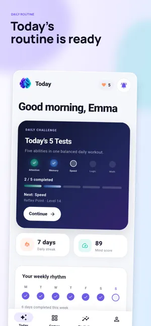 Aptyvia: Brain Training Games screenshot 1