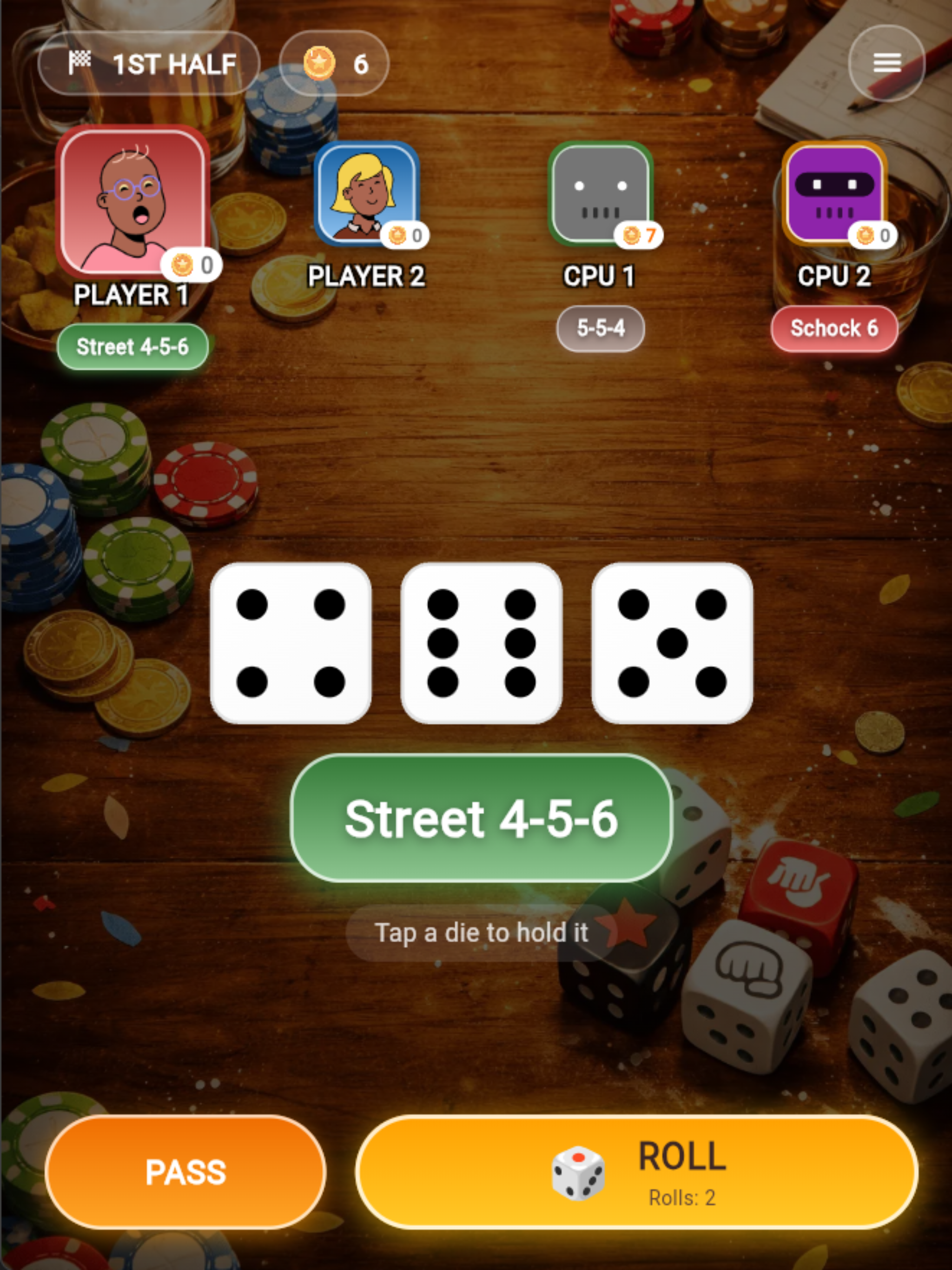 SCHOCKEN: Pub Dice Game screenshot 6
