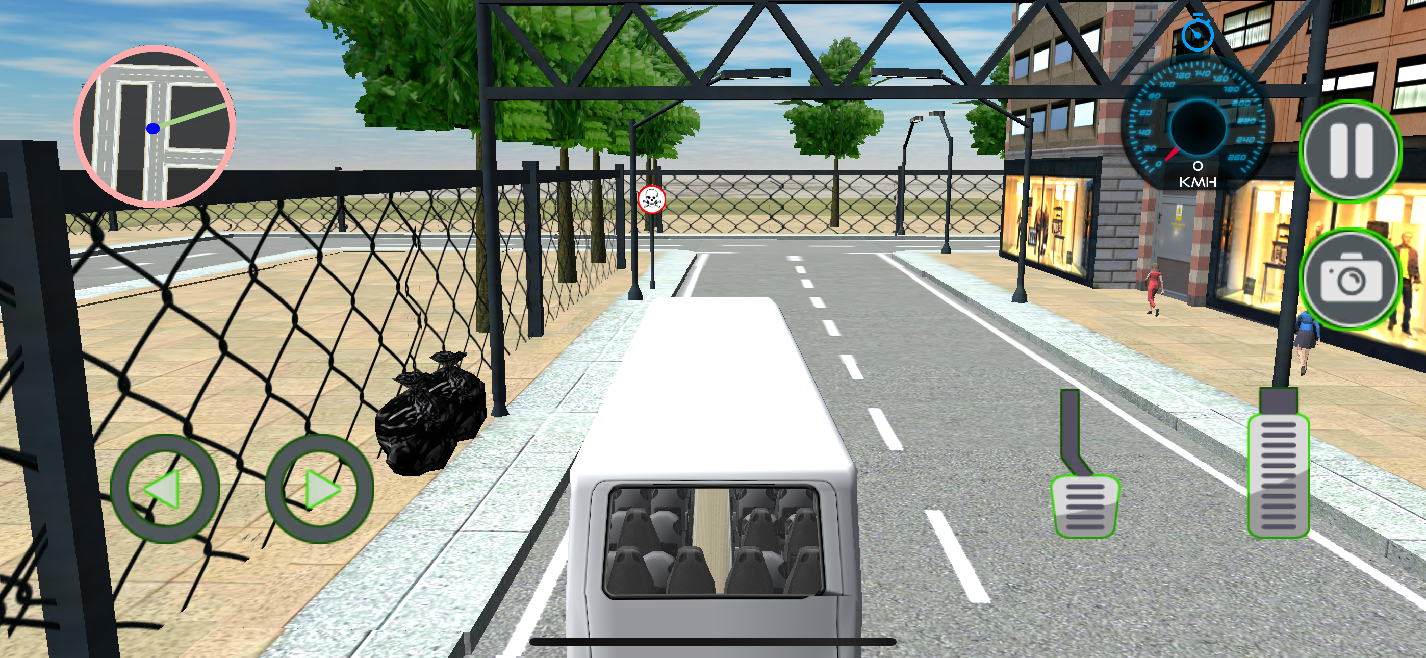 City bus games offline 3d screenshot 3