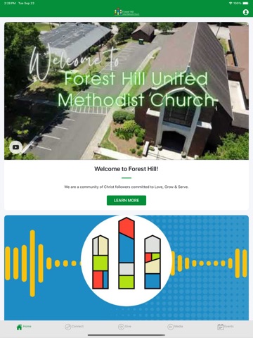 Forest Hill UMC app screenshot 3