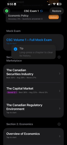 CSC Exam Prep iPhone screenshot