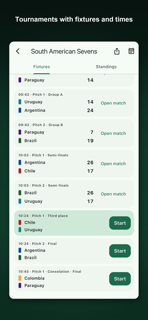 TryPoint: Rugby Scoreboard screenshot 2