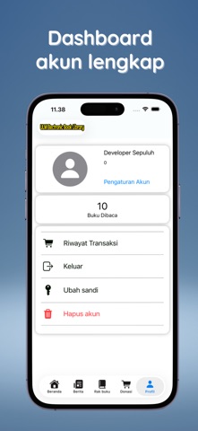 ULM Electronic Book Library iPhone screenshot 6