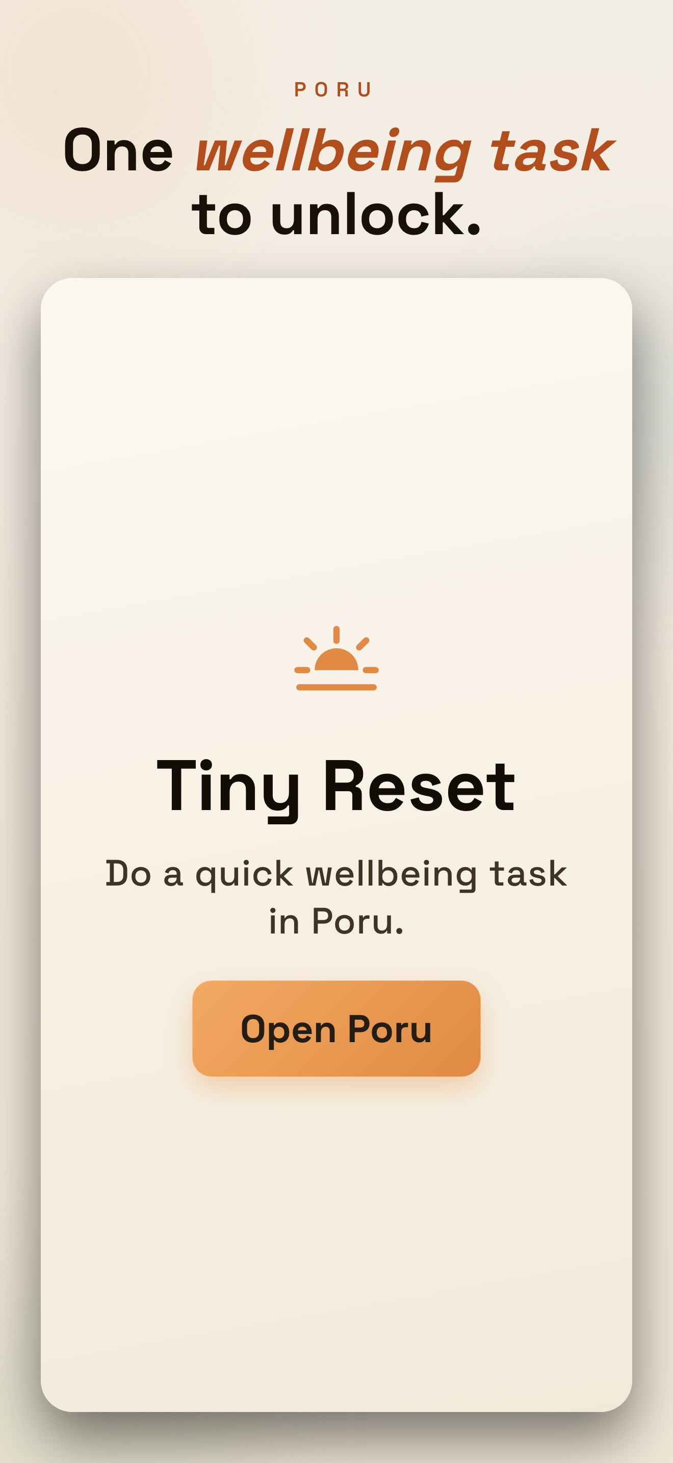Poru: Mindful App Blocker screenshot 4
