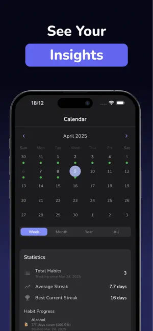 SobrMate: Days Clean Tracker screenshot 3