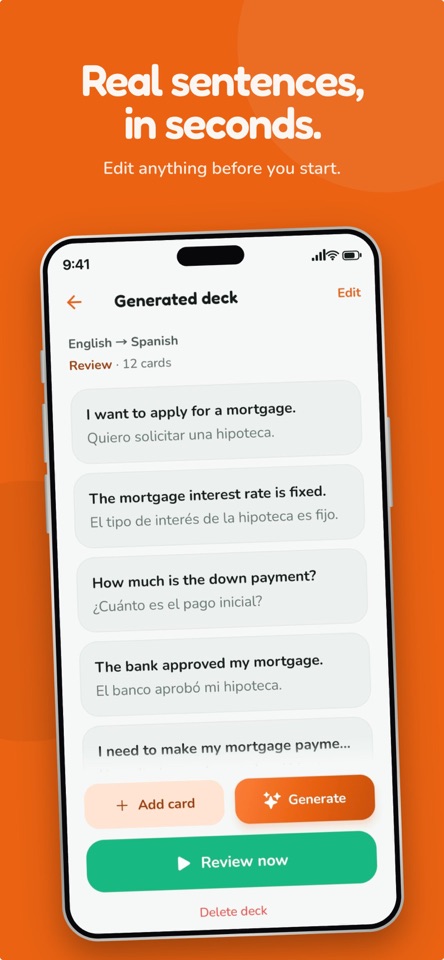 Repaso - AI Flashcards screenshot 1