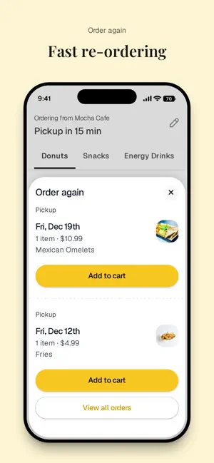 Mocha Cafe - Coffe Shop screenshot 4