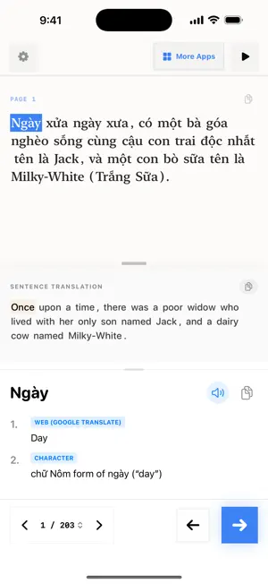 Jack & Beanstalk Vietnamese screenshot 3