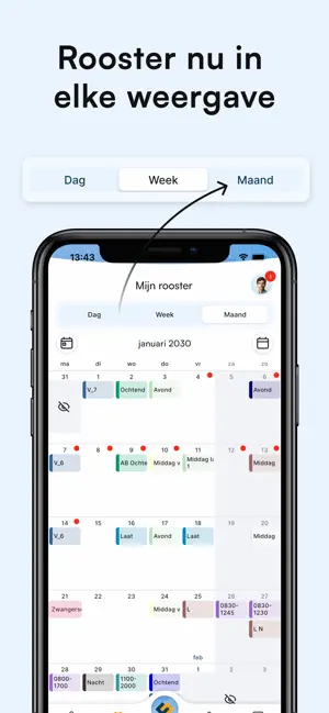 Mijn InPlanning iPhone screenshot 3