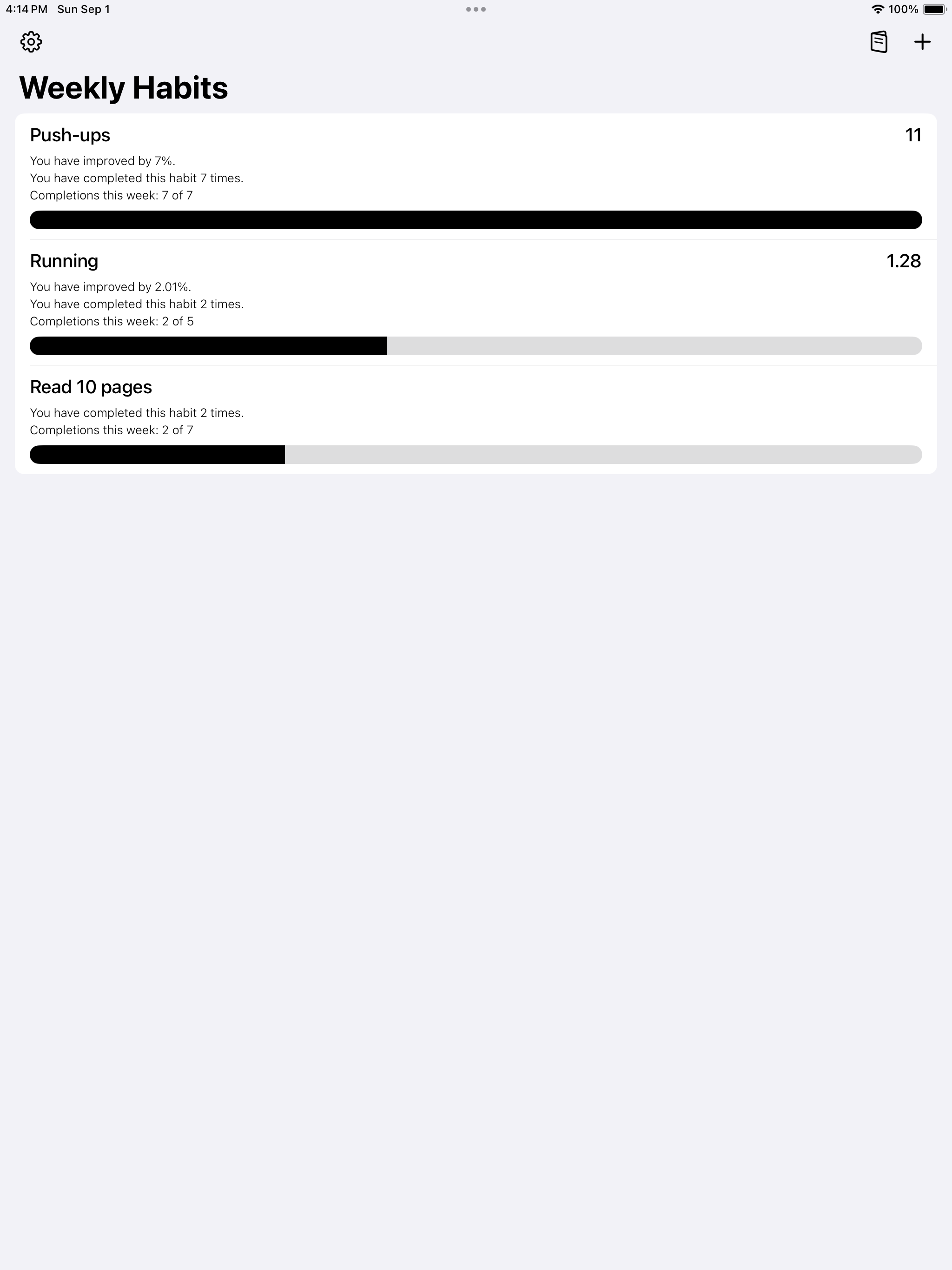 1% Habit