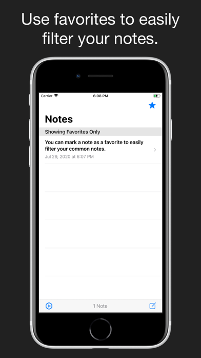 OnlyNotes - Simple Note Taking Screenshot 2 - AppWisp.com OnlyNotes - Simple Note Taking Screenshot 2 - AppWisp.com