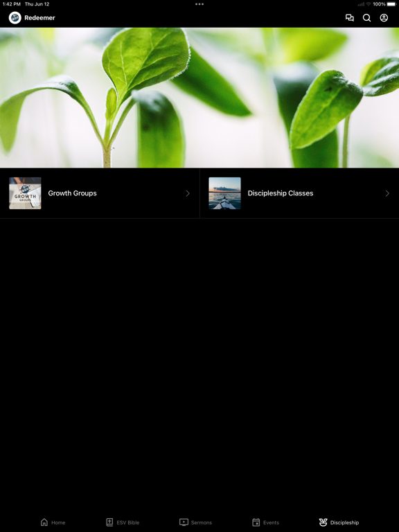 Redeemer Fellowship Church iPad screenshot 4 - Education app