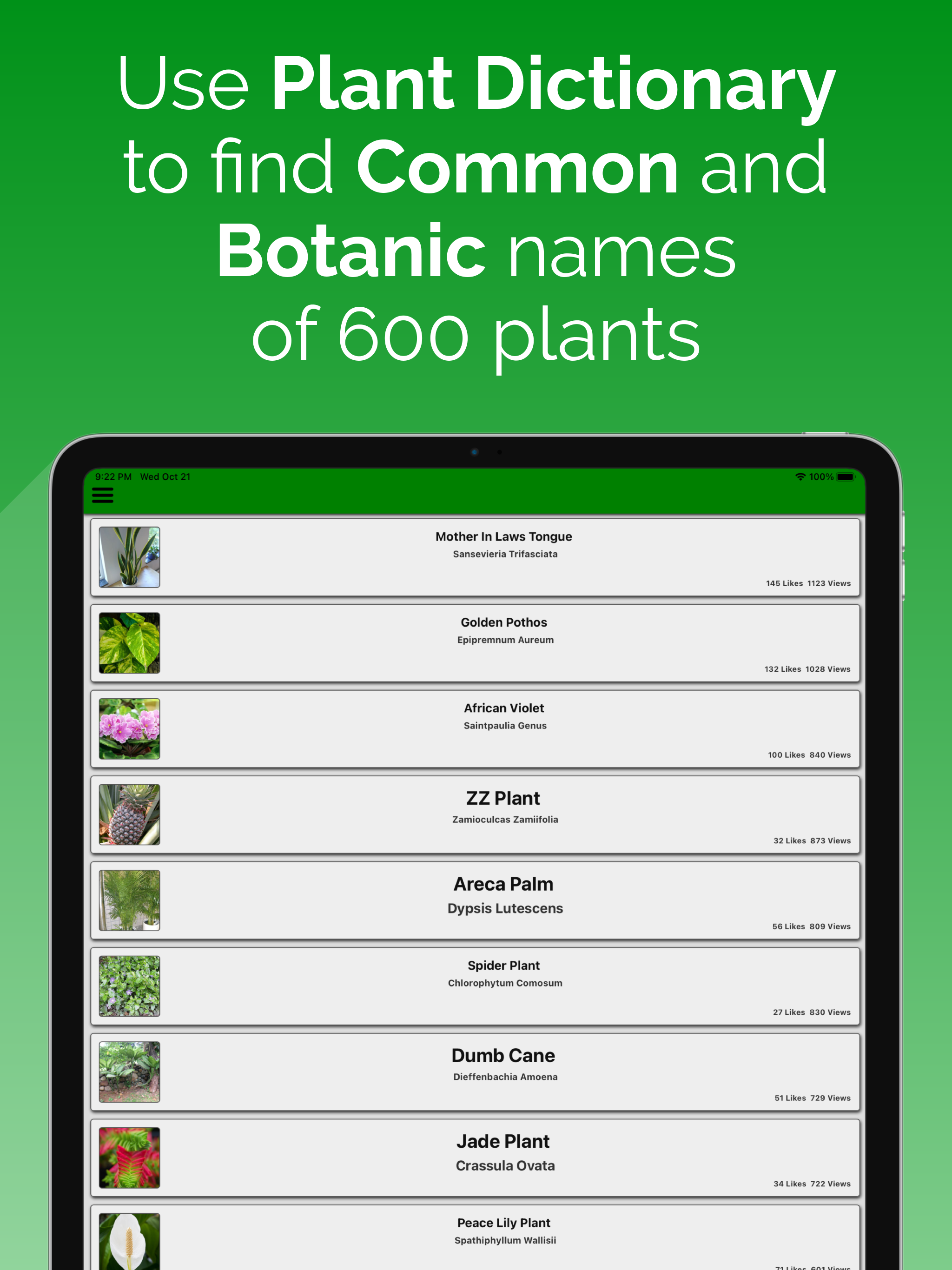 House Plant Dictionary screenshot 4