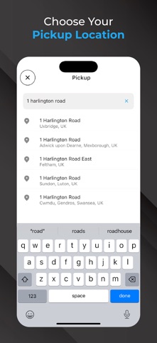 UWant Private Hire Screenshot 3 of 8