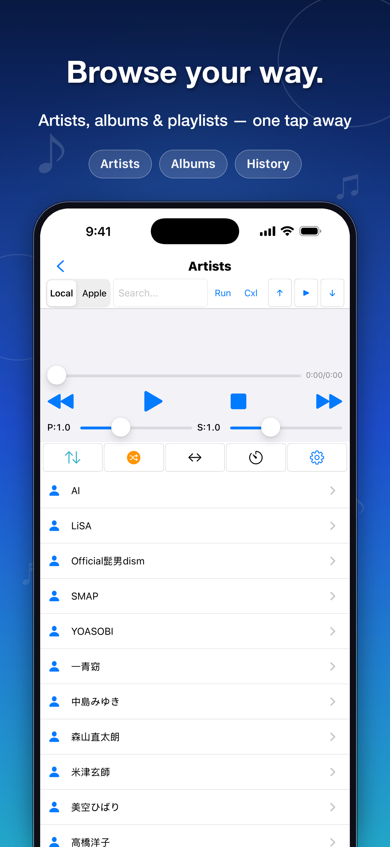 RhythBeatix Music Player screenshot 2