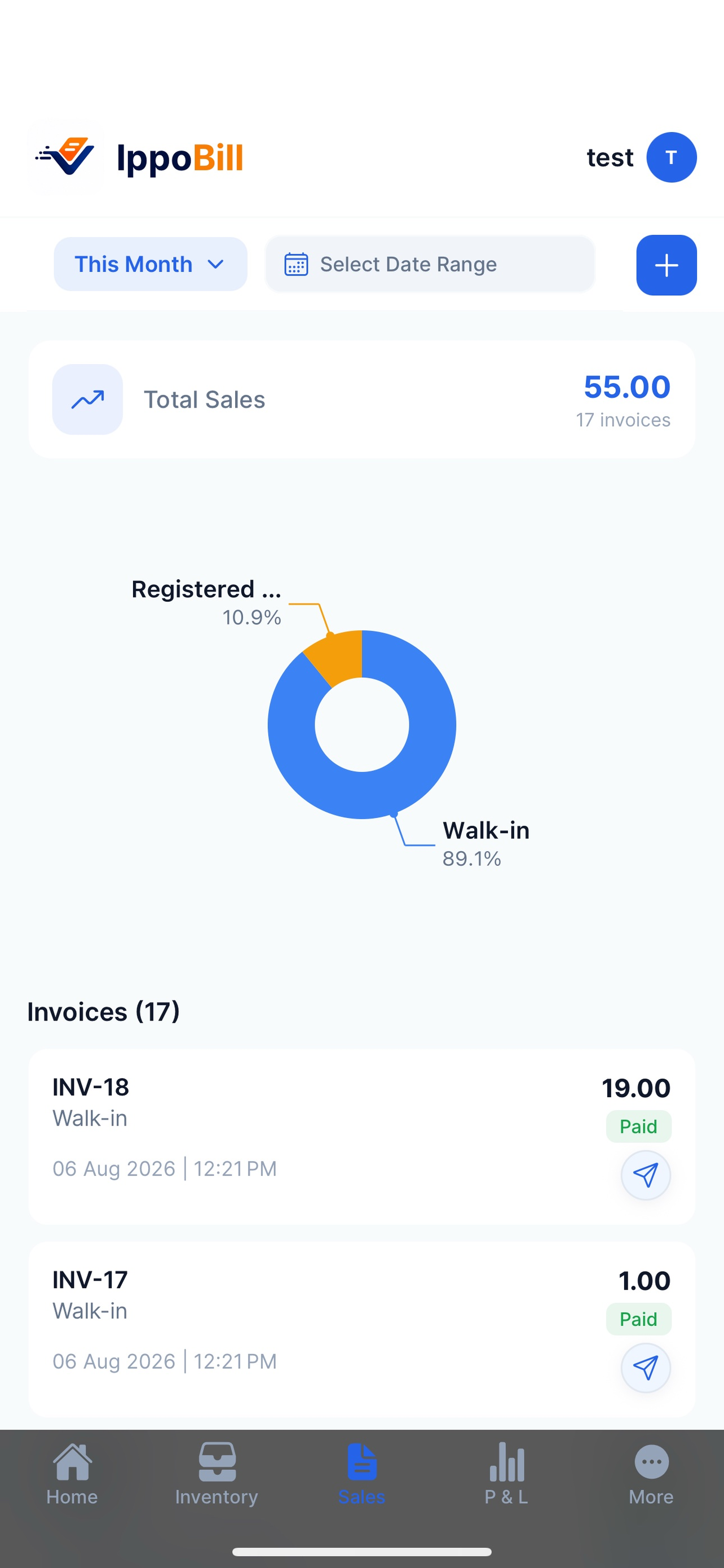 IppoBill screenshot 3