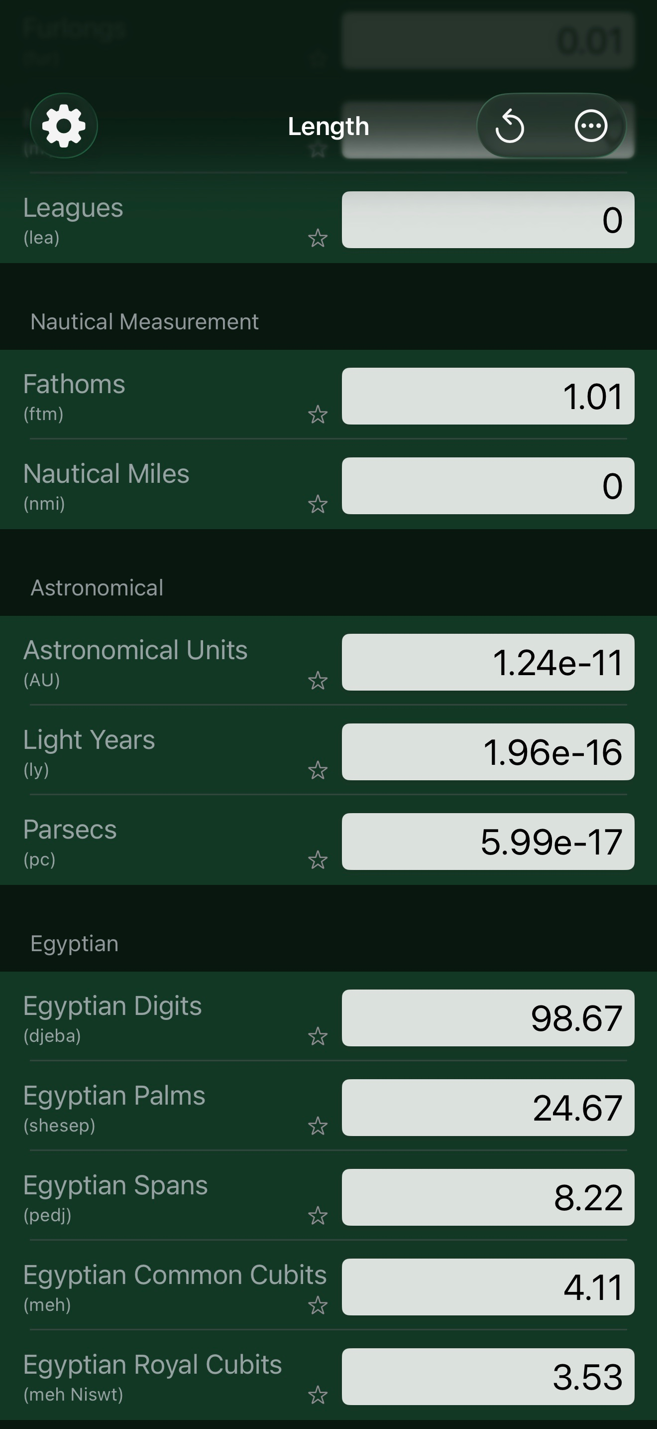 Mila's Length Converter screenshot 7